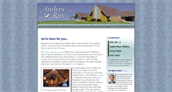 Desktop Screenshot of andersrice.com